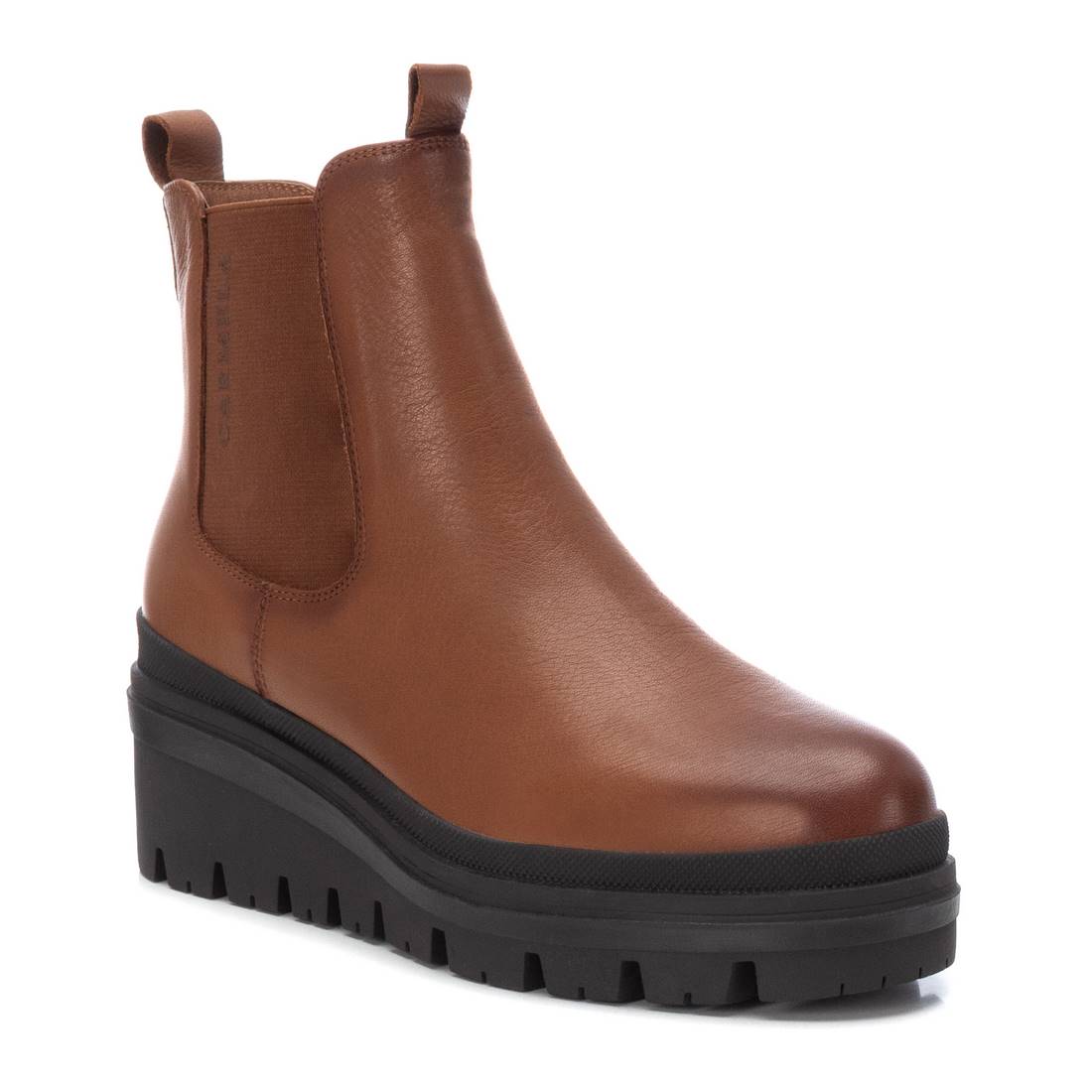 Carmela 16019102 bottines chelsea marron cuir