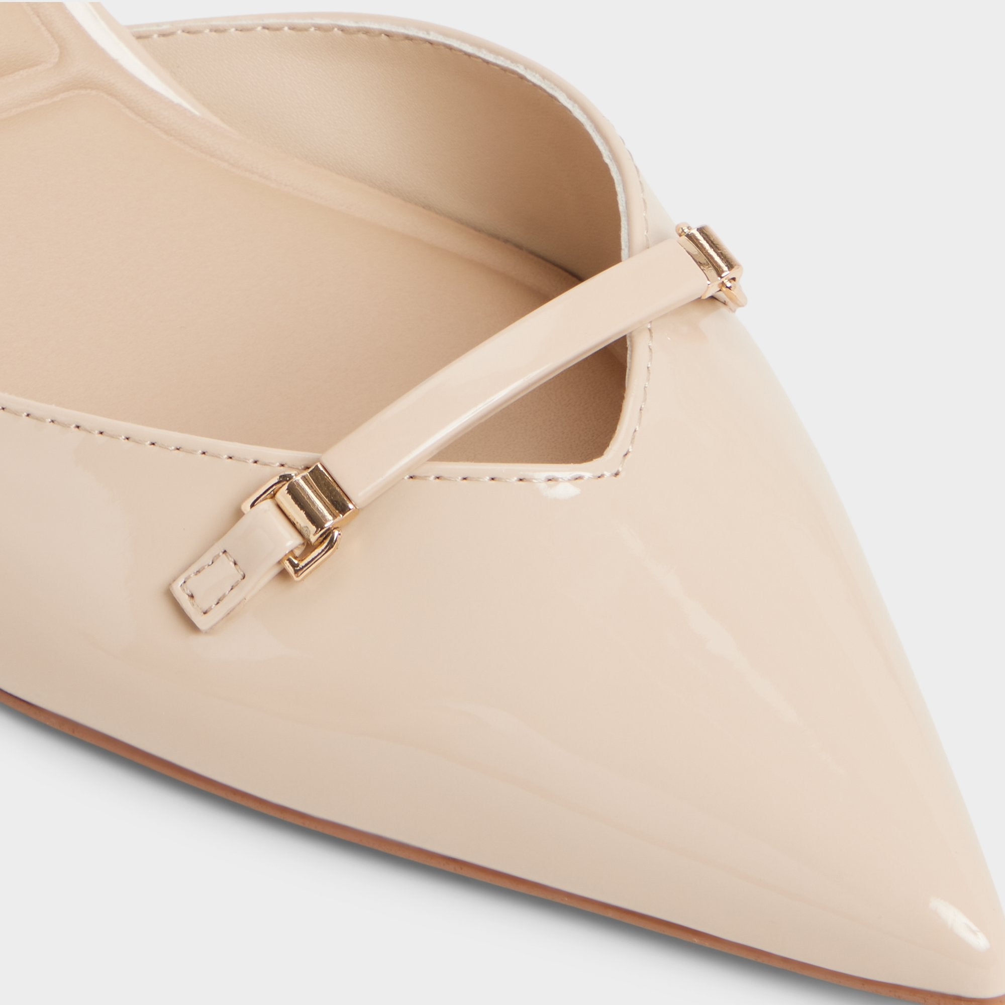 Aldo Nailah escarpins kitten heel beige femme