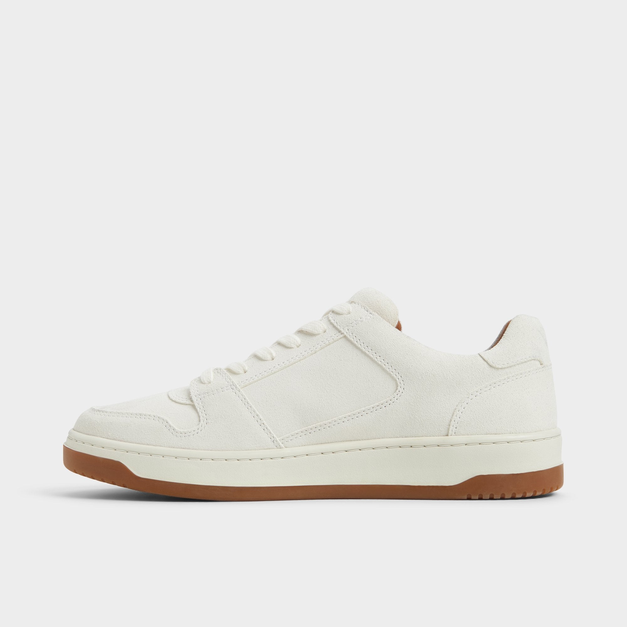 ALDO Ludlow baskets basses blanches daim