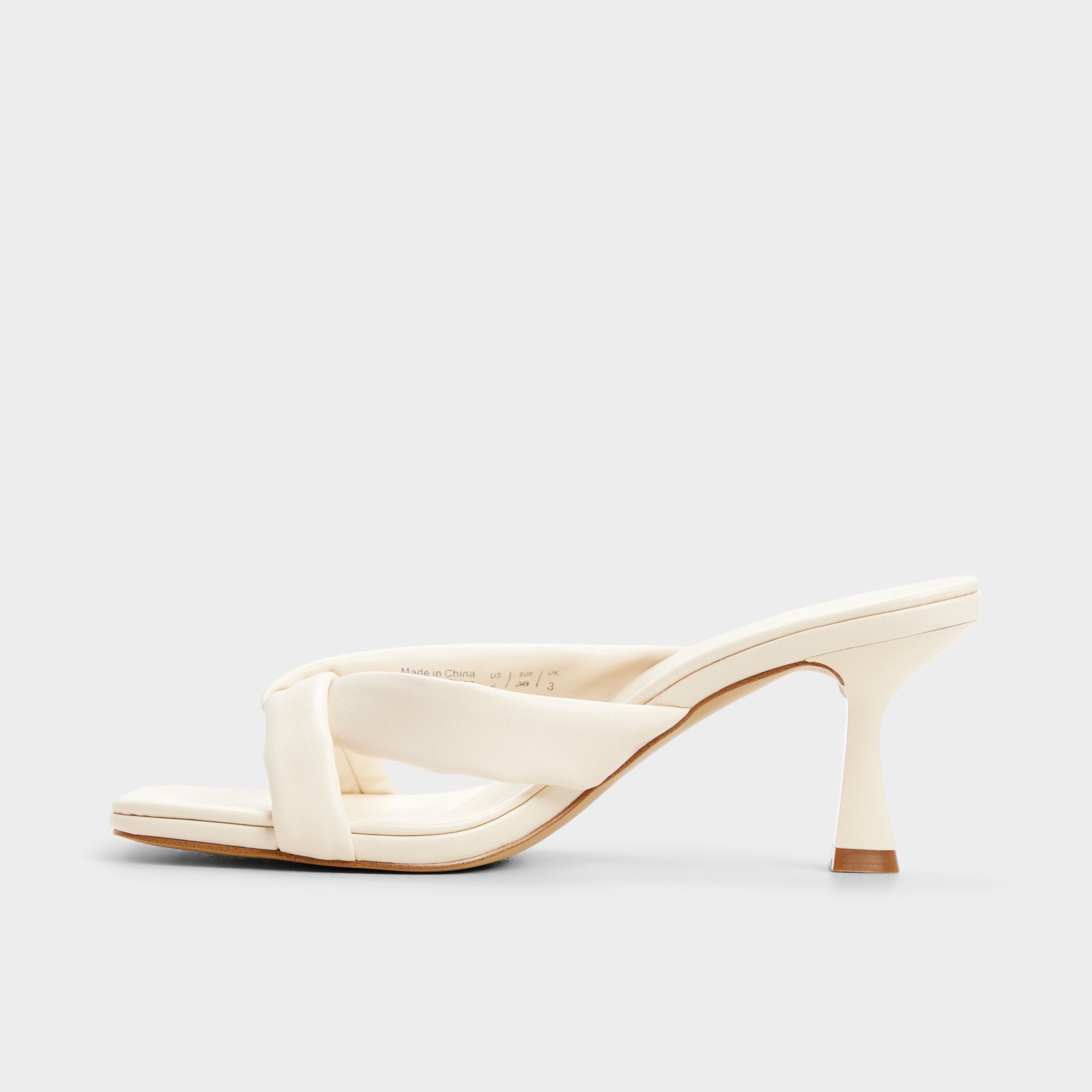 Aldo Zenna escarpins blancs à talon