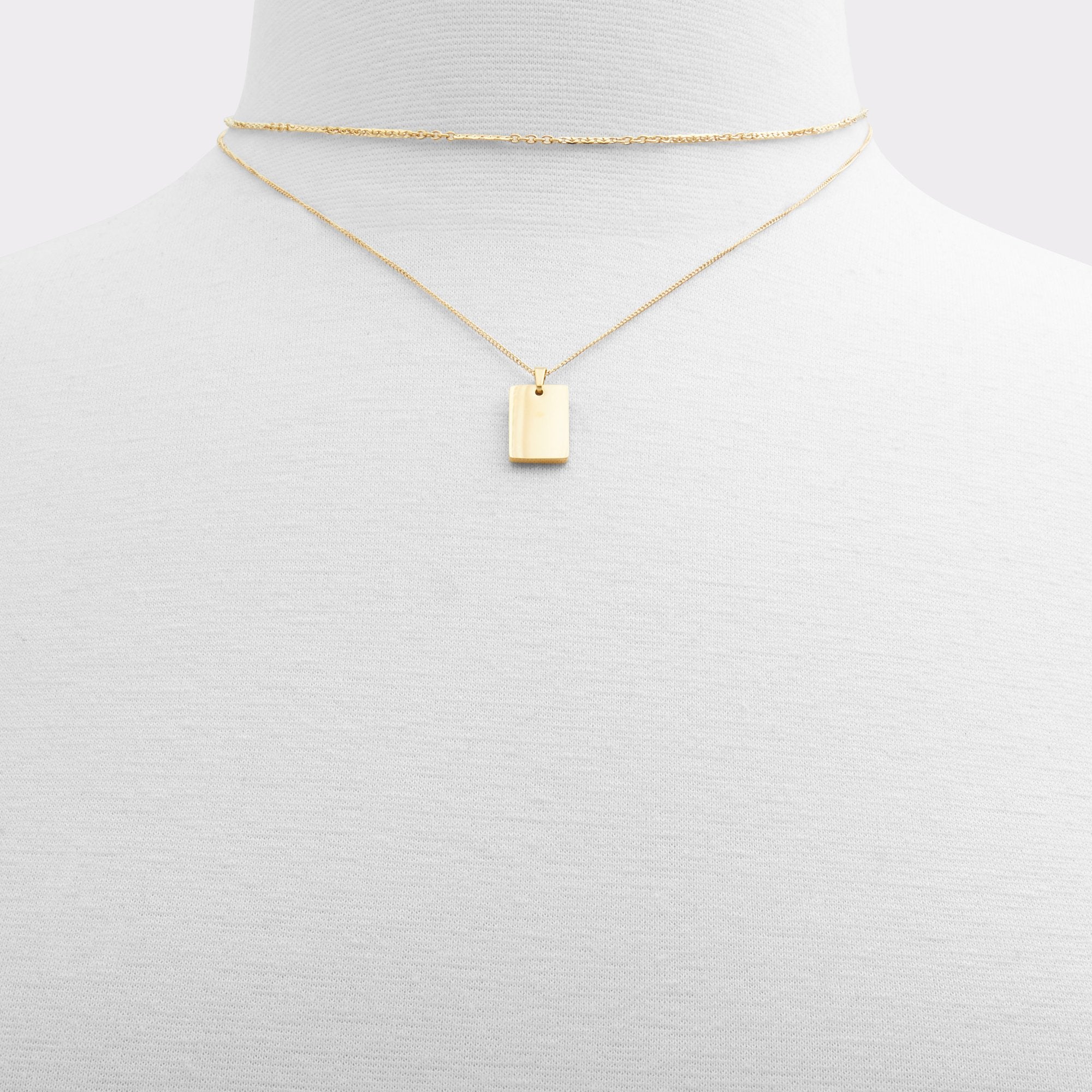 Aldo Areadia collier superposé doré