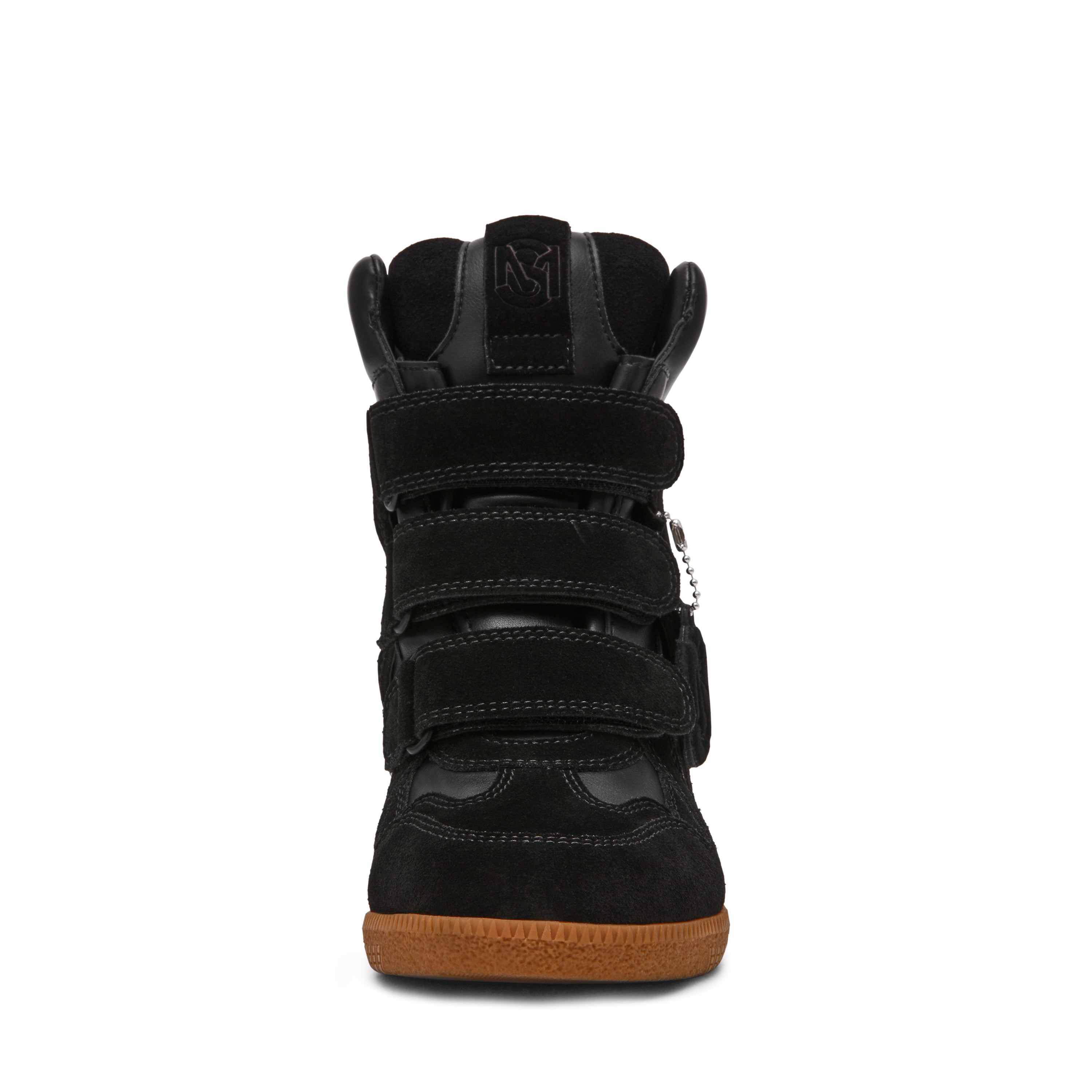 Steve Madden Mavis baskets daim noir scratch femme