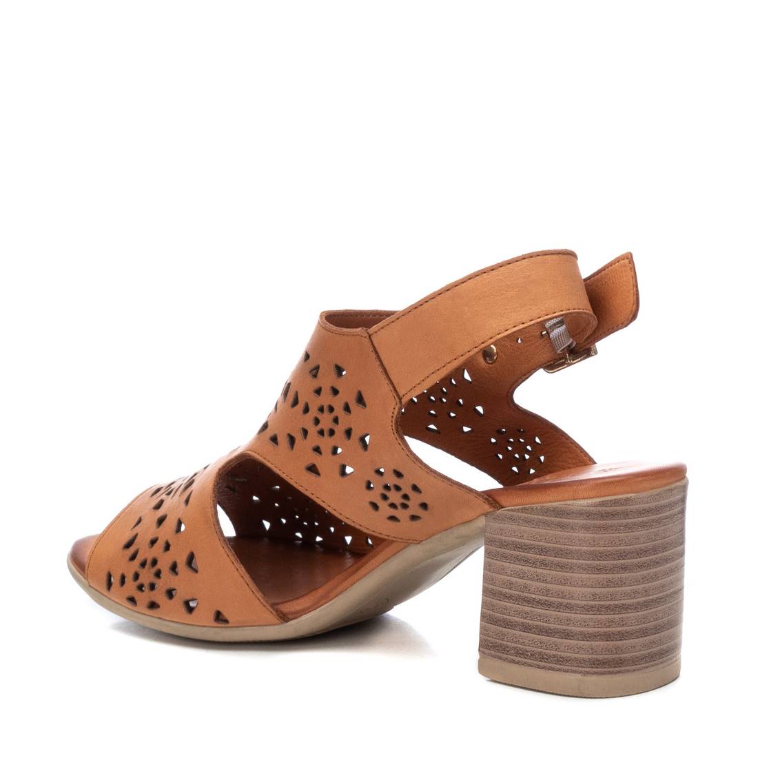Carmela 16083903 sandale cuir marron talon 8 cm