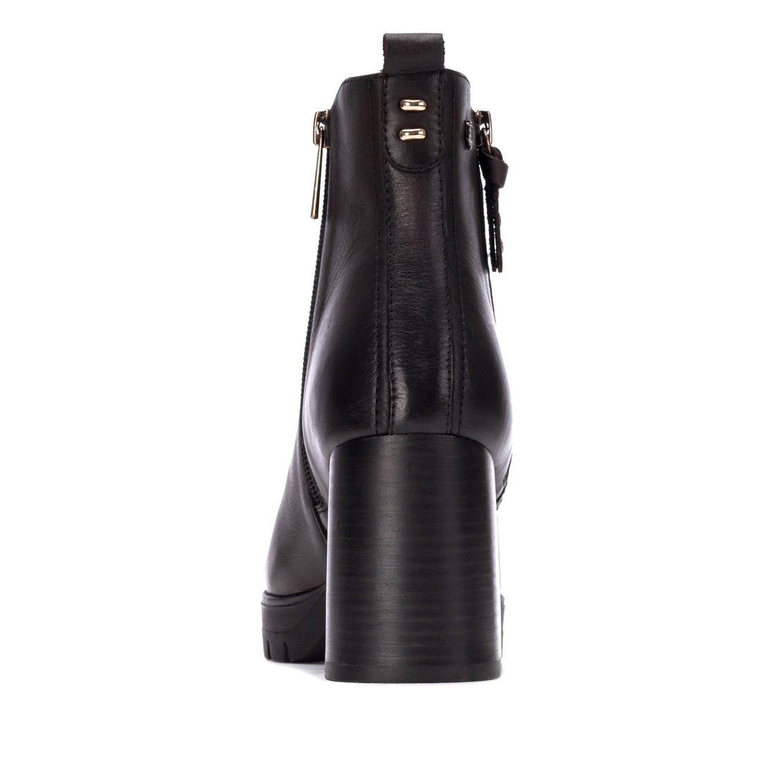 Carmela 16428303 bottines cuir marron talon moyen