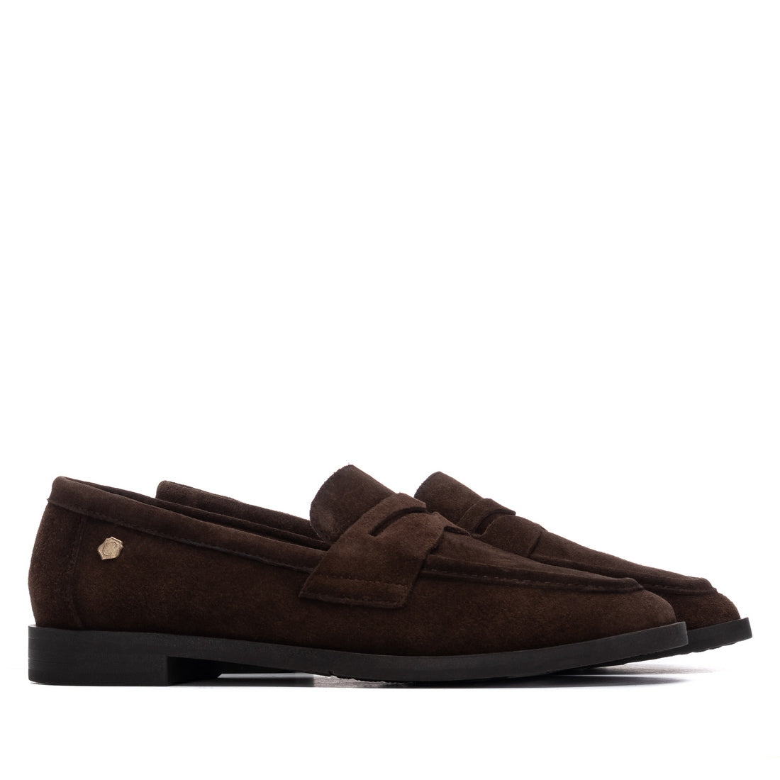 Carmela 16429001 mocassin cuir marron plat confort