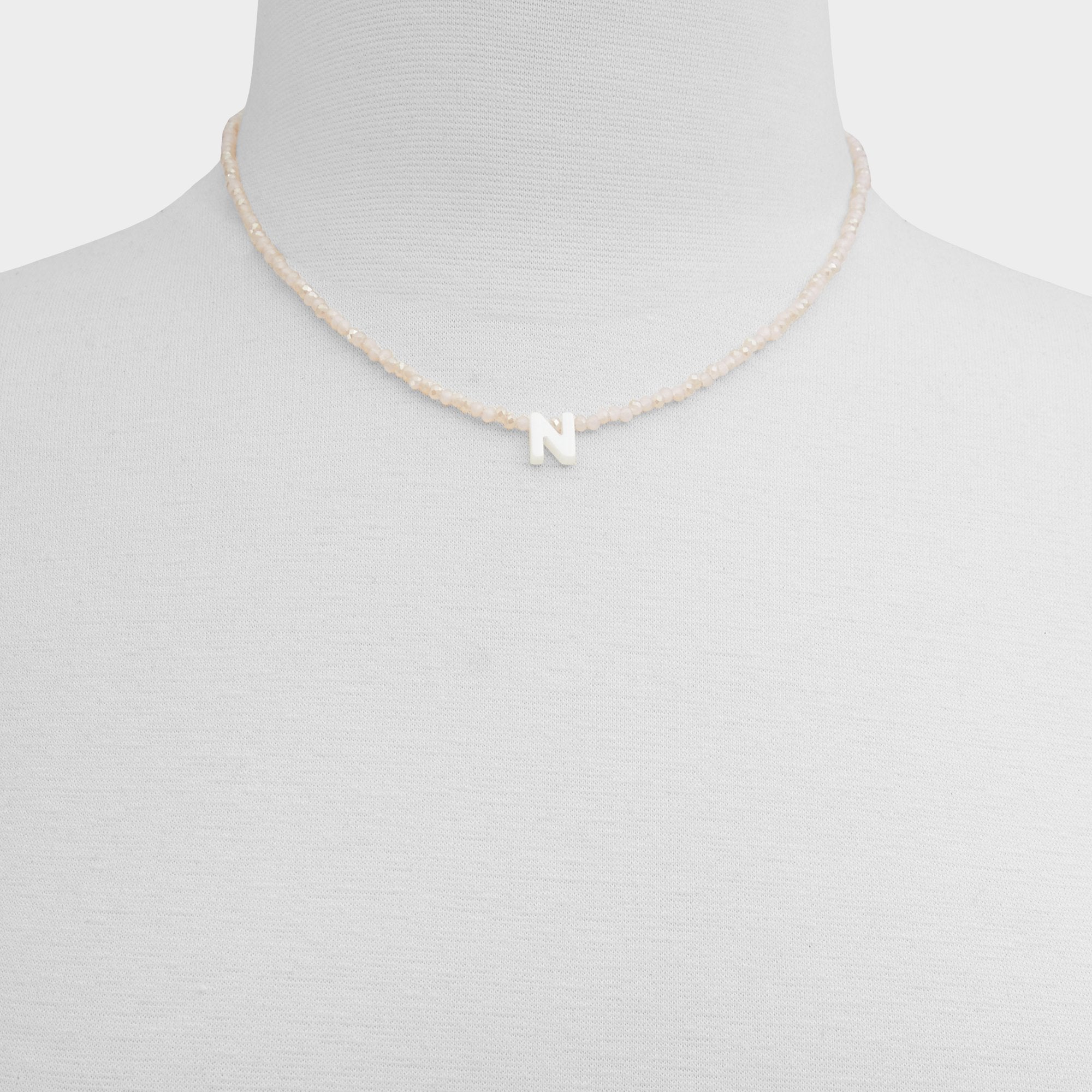 ALDO Loveletter collier fin métallisé