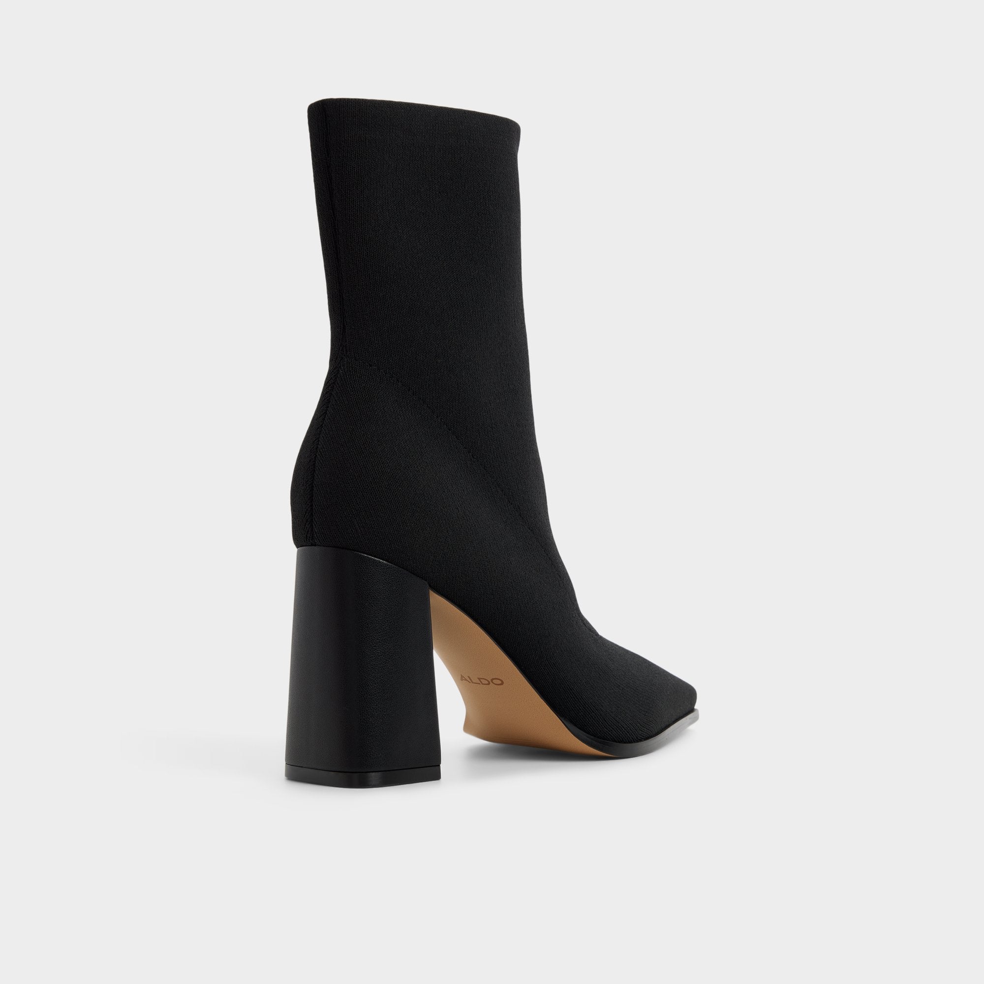 ALDO Figleaf bottines maille talon carré
