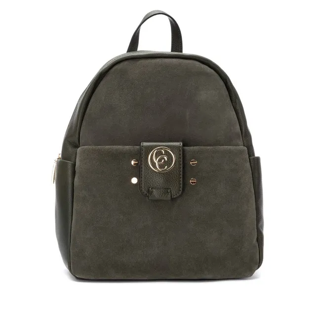 Carmela 18616103 sac à dos cuir vert 35 cm
