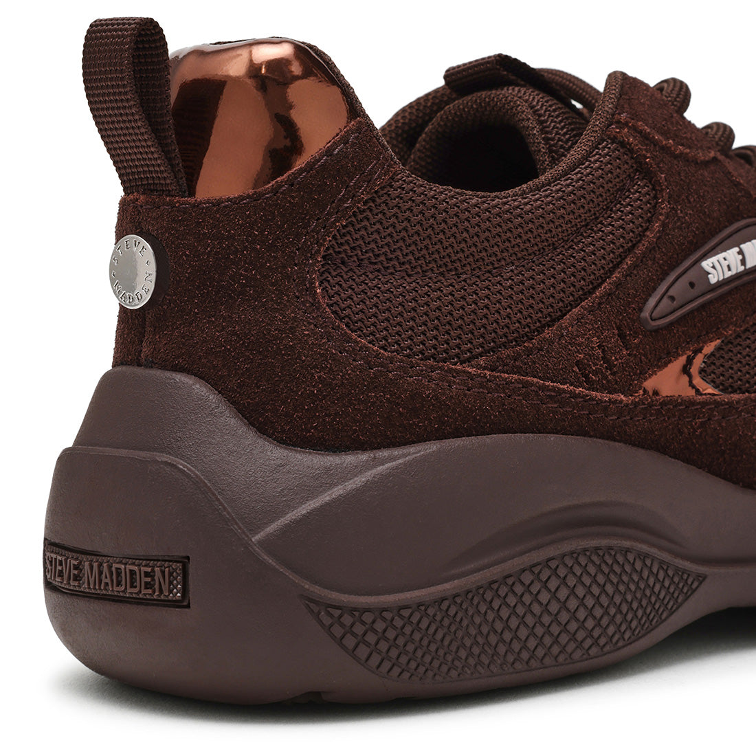 Steve Madden Premio-E baskets marron compensées