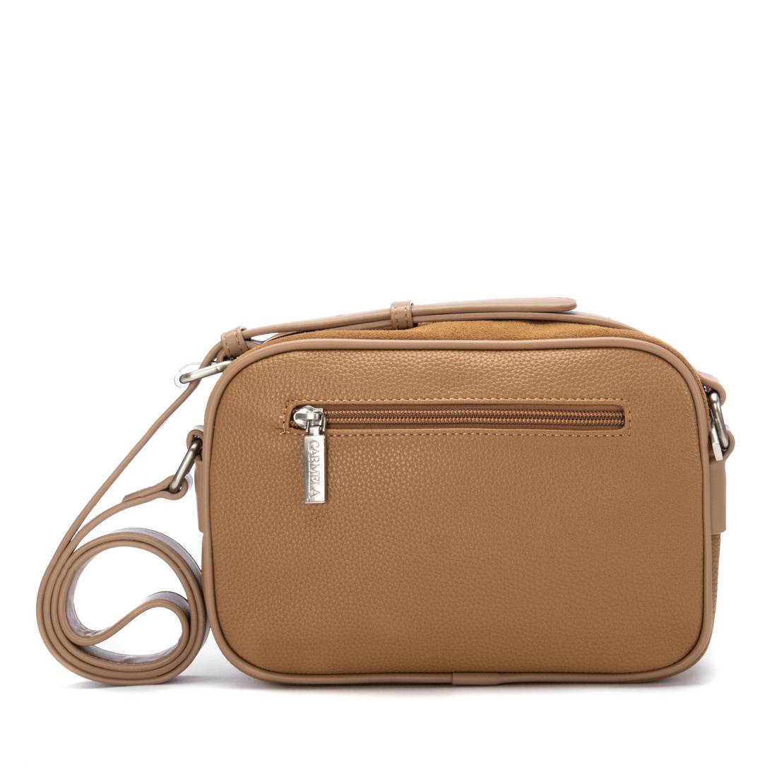 Carmela 18620502 sac bandoulière camel cuir 21x26cm