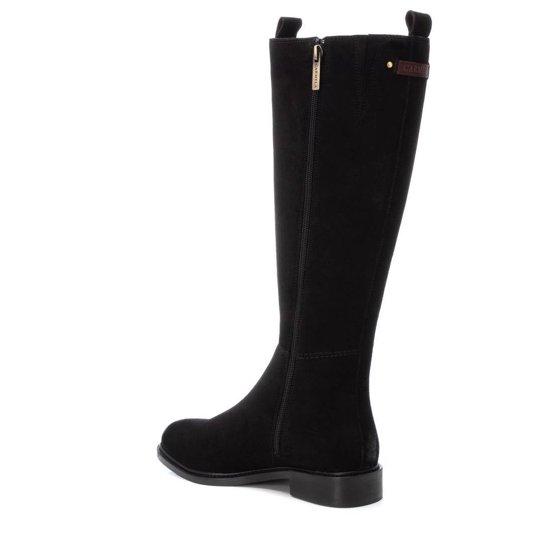 Carmela 16097801 botte noire suède tige 38 cm