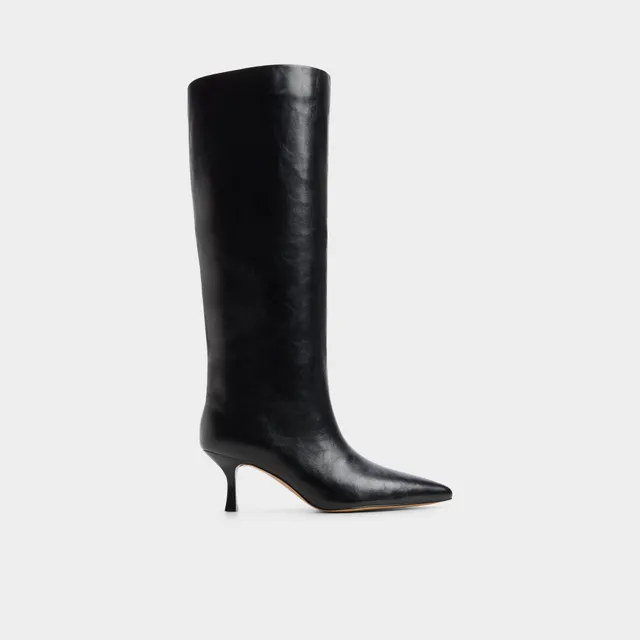 ALDO Miiracle bottes hautes noires talon