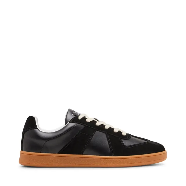 Steve Madden Waltor baskets homme noires cuir lacets