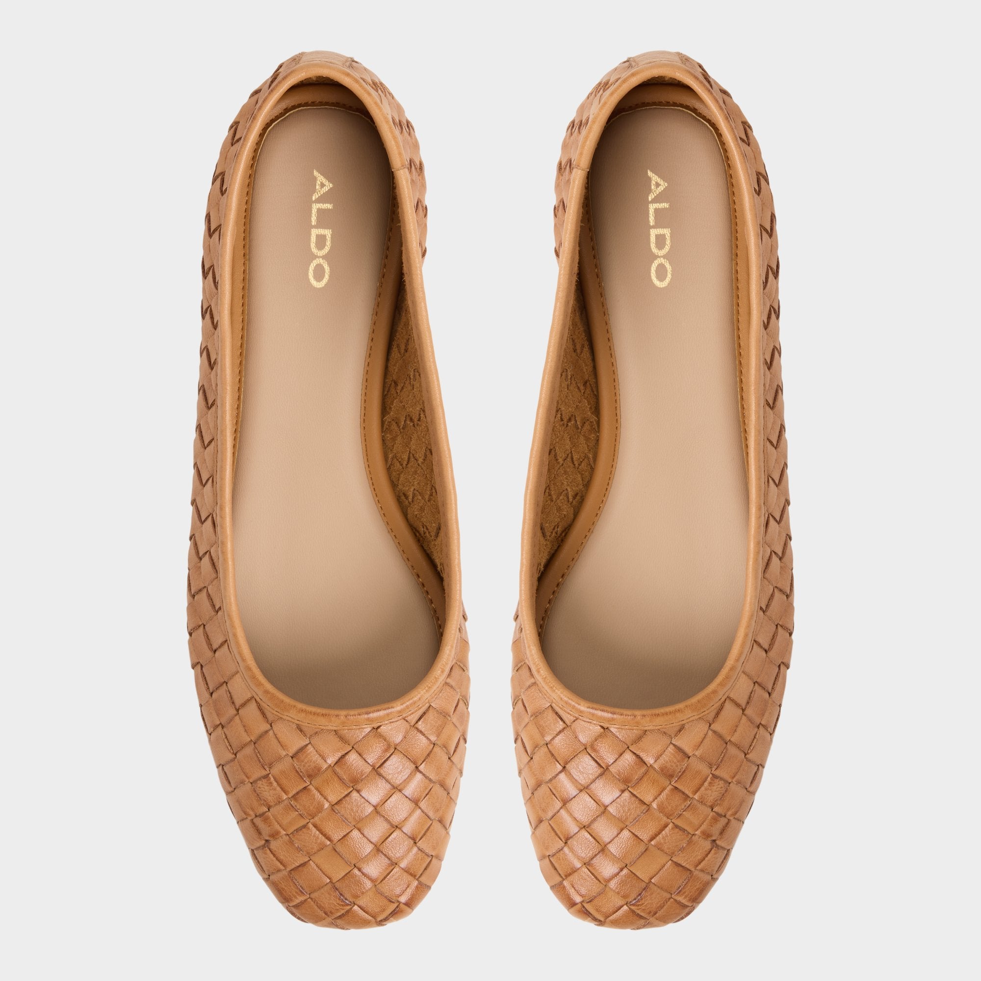 ALDO Adrabrinna ballerines marron plates