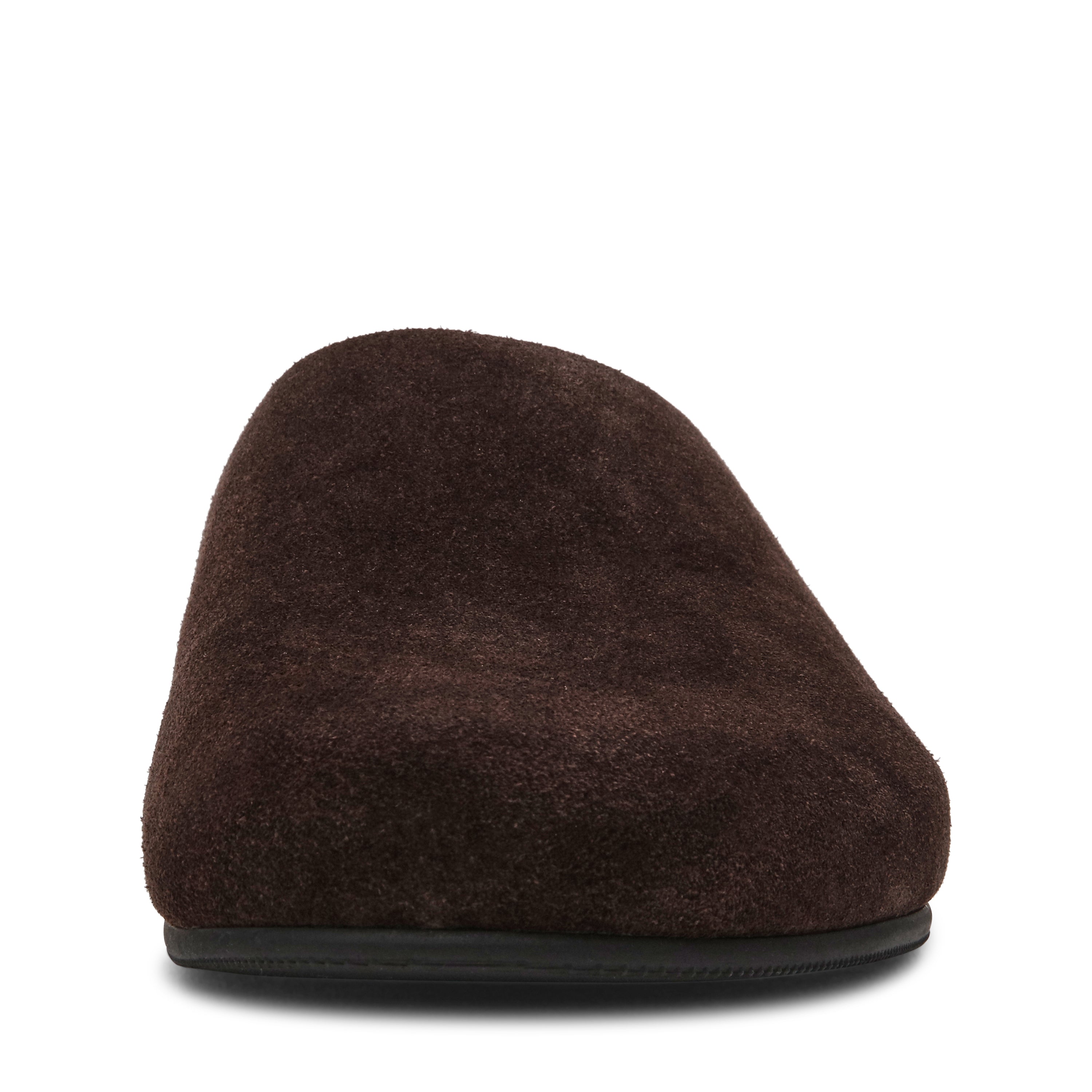 Steve Madden Fern mule daim marron plate 1,5 cm