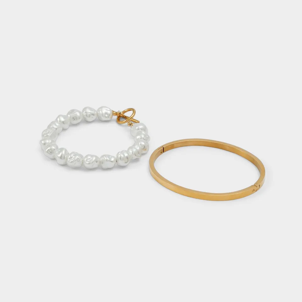 ALDO Pearliny lot bracelets perles nacrées