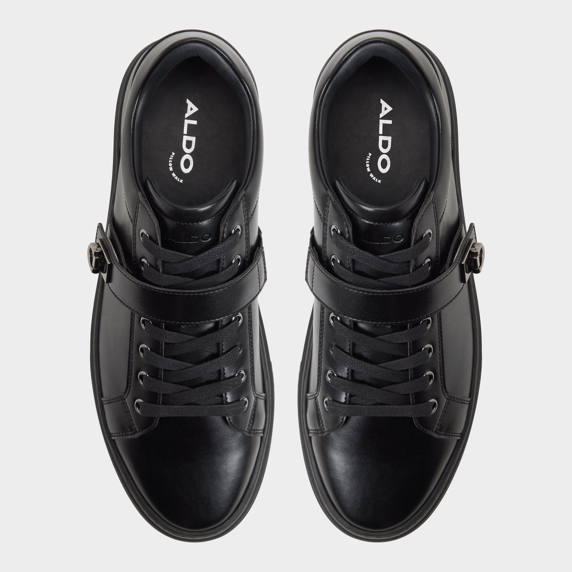 Aldo Iann bottines sneakers noires basses homme