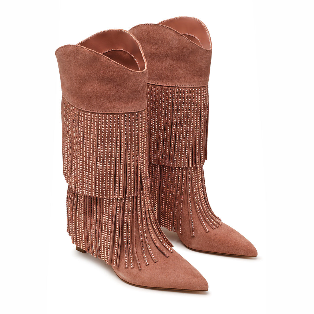 Steve Madden Torch-R bottines moka daim talon 8,5 cm