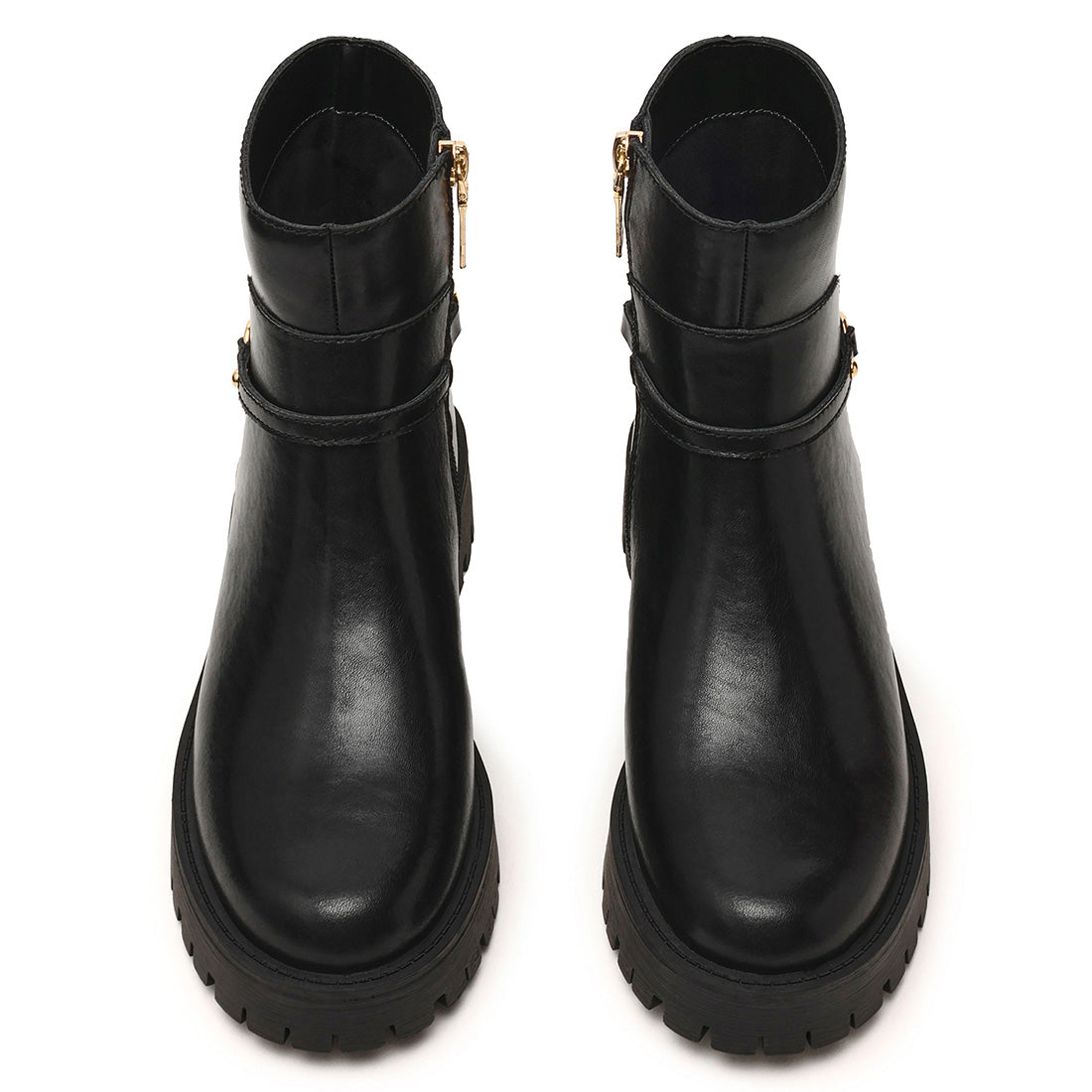 Steve Madden Last Call bottines cuir noir talon 3,5 cm