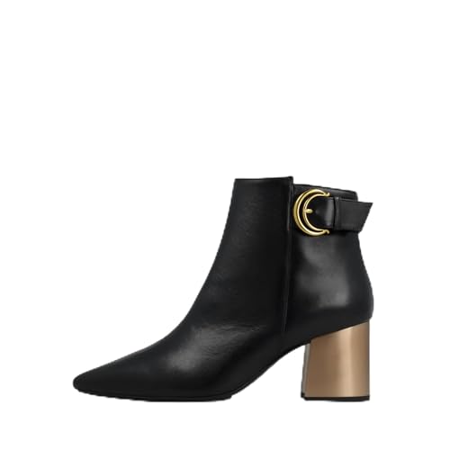 LODI Nuez bottines cuir noires habillées