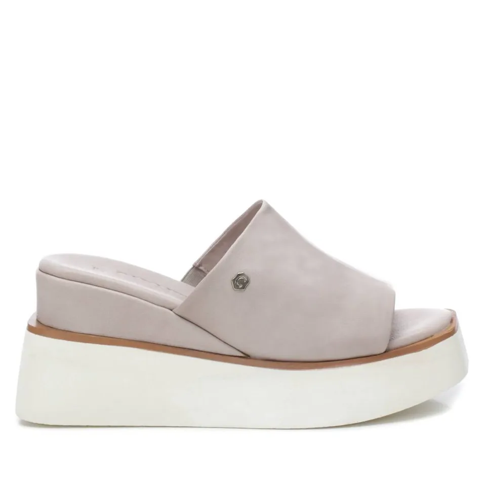 Carmela 16078805 sandales compensées femme blanc 8 cm