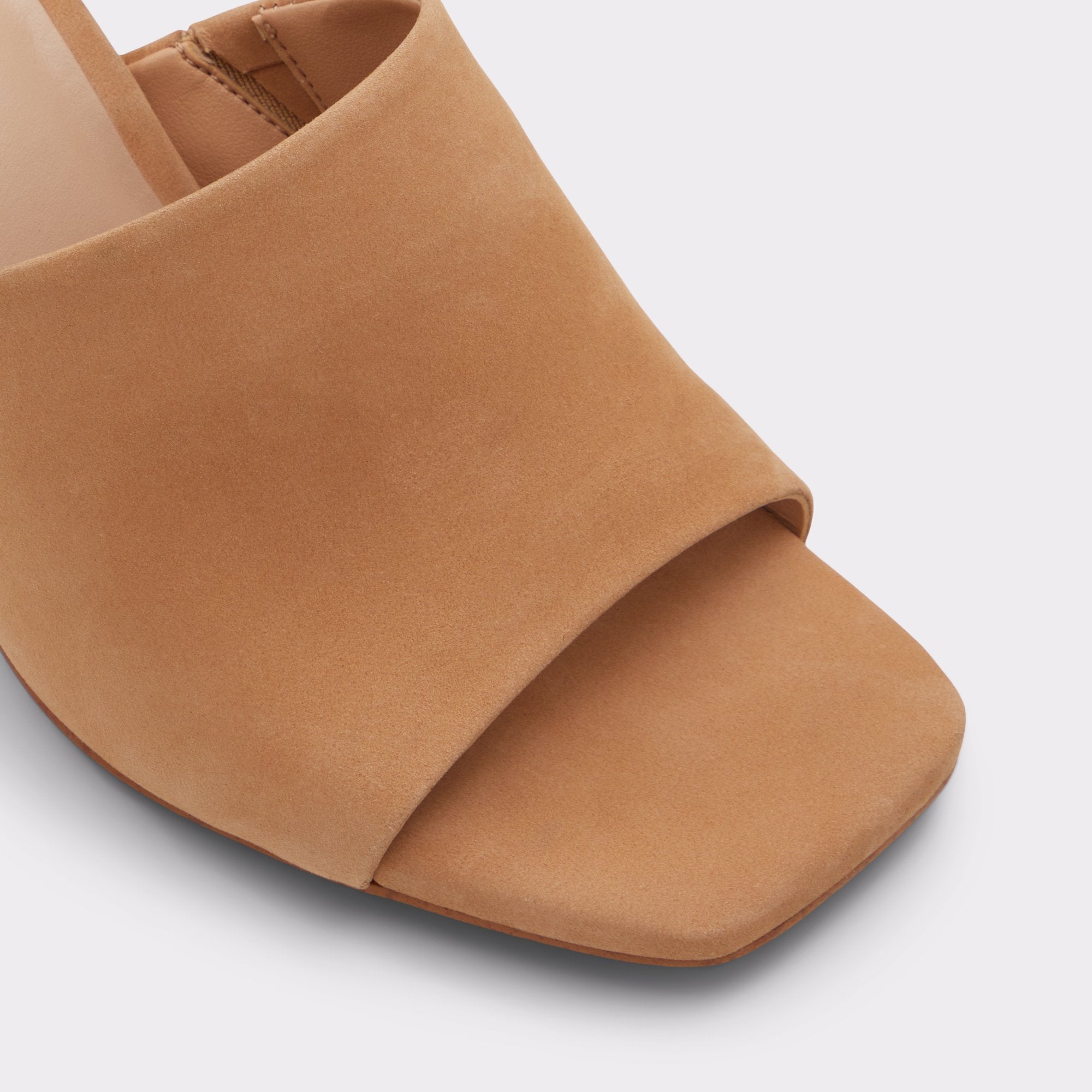 ALDO Harans mules marron talon bloc