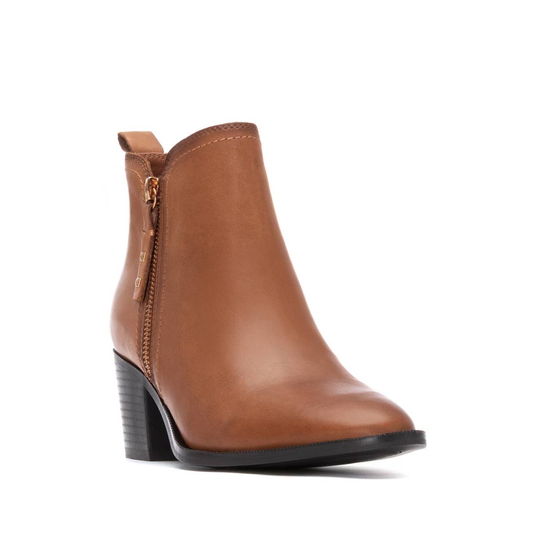 Carmela 16258502 bottines femme camel talon