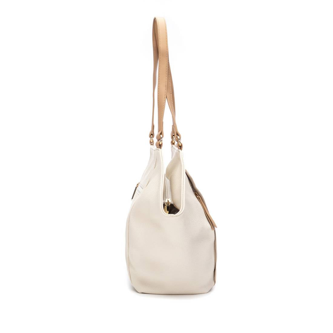Carmela 18619701 sac épaule marron zippé