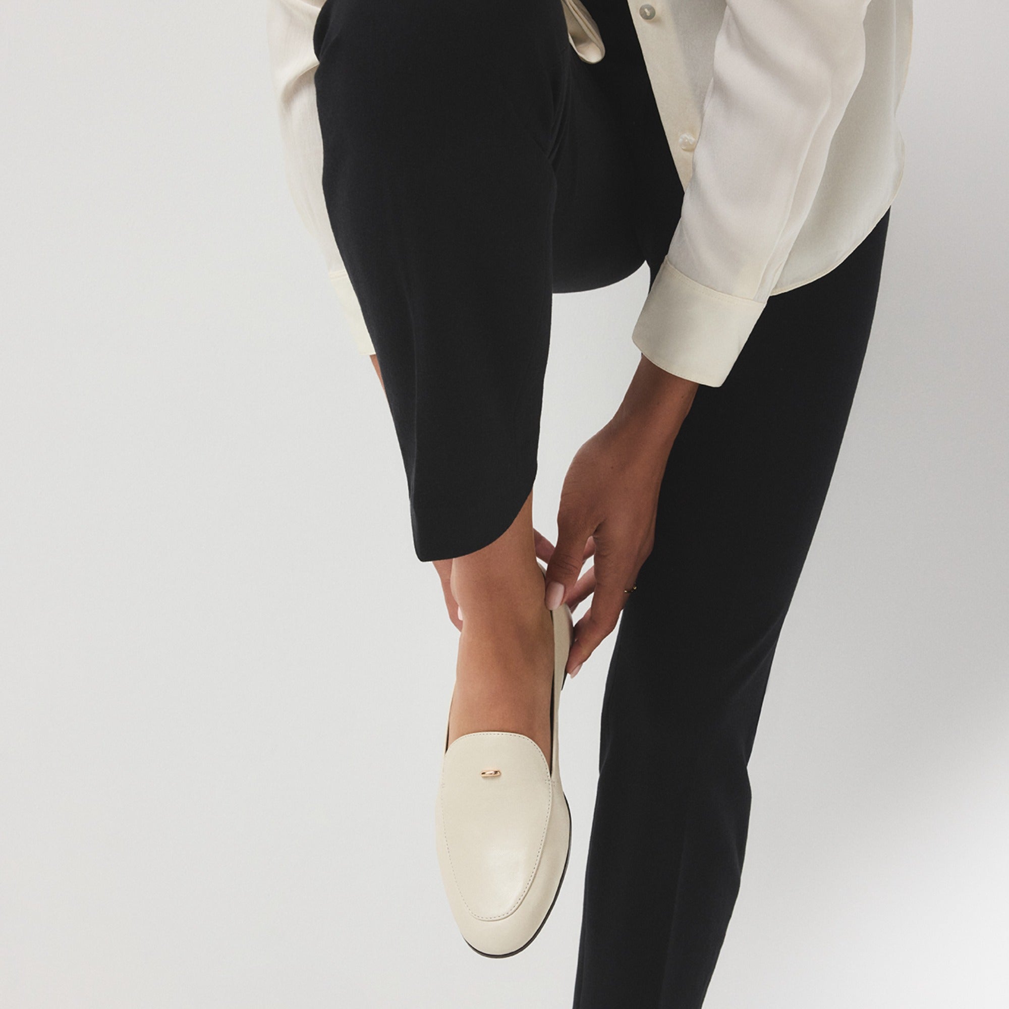 ALDO Daphia mocassins slip-on crème bureau