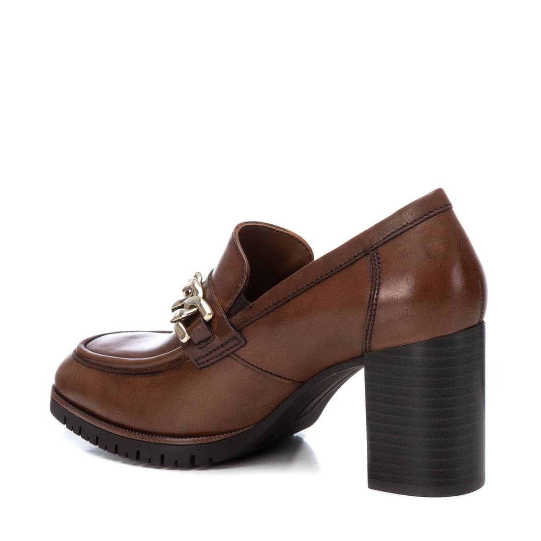 Carmela 16180302 mocassins femme marron cuir talon