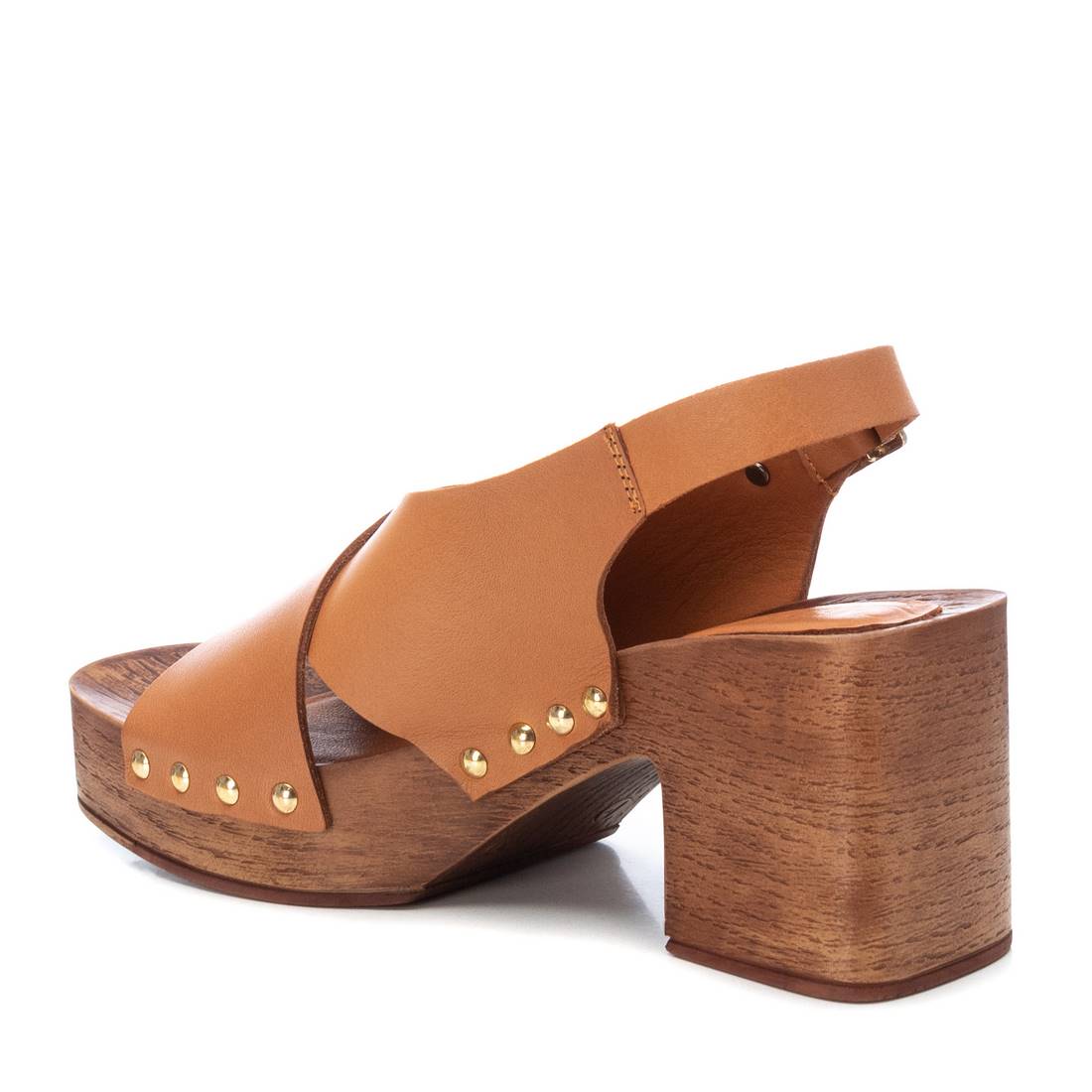 Carmela 16078101 sandales cuir marron talon 7 cm