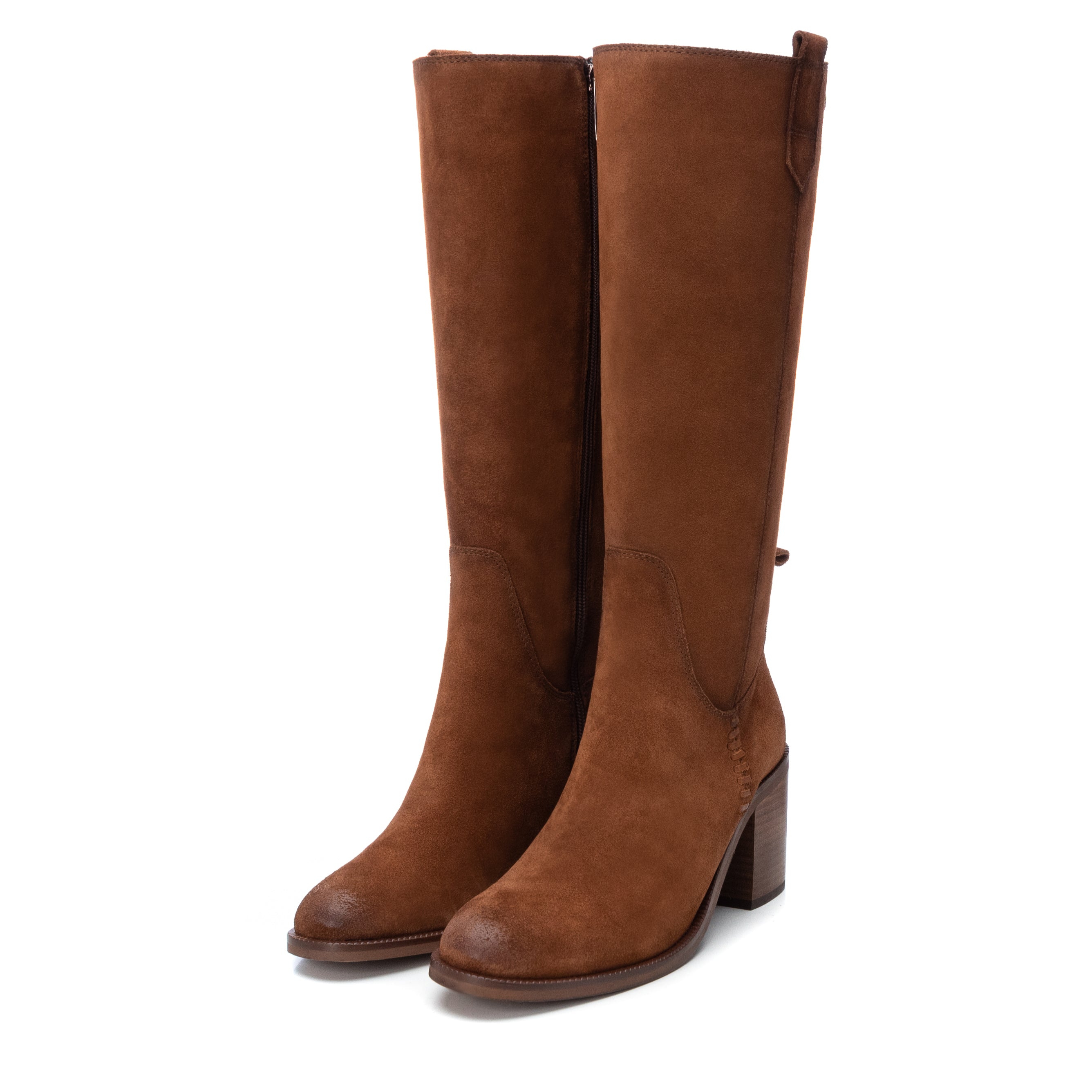 Carmela 16005902 botte femme marron talon 7 cm