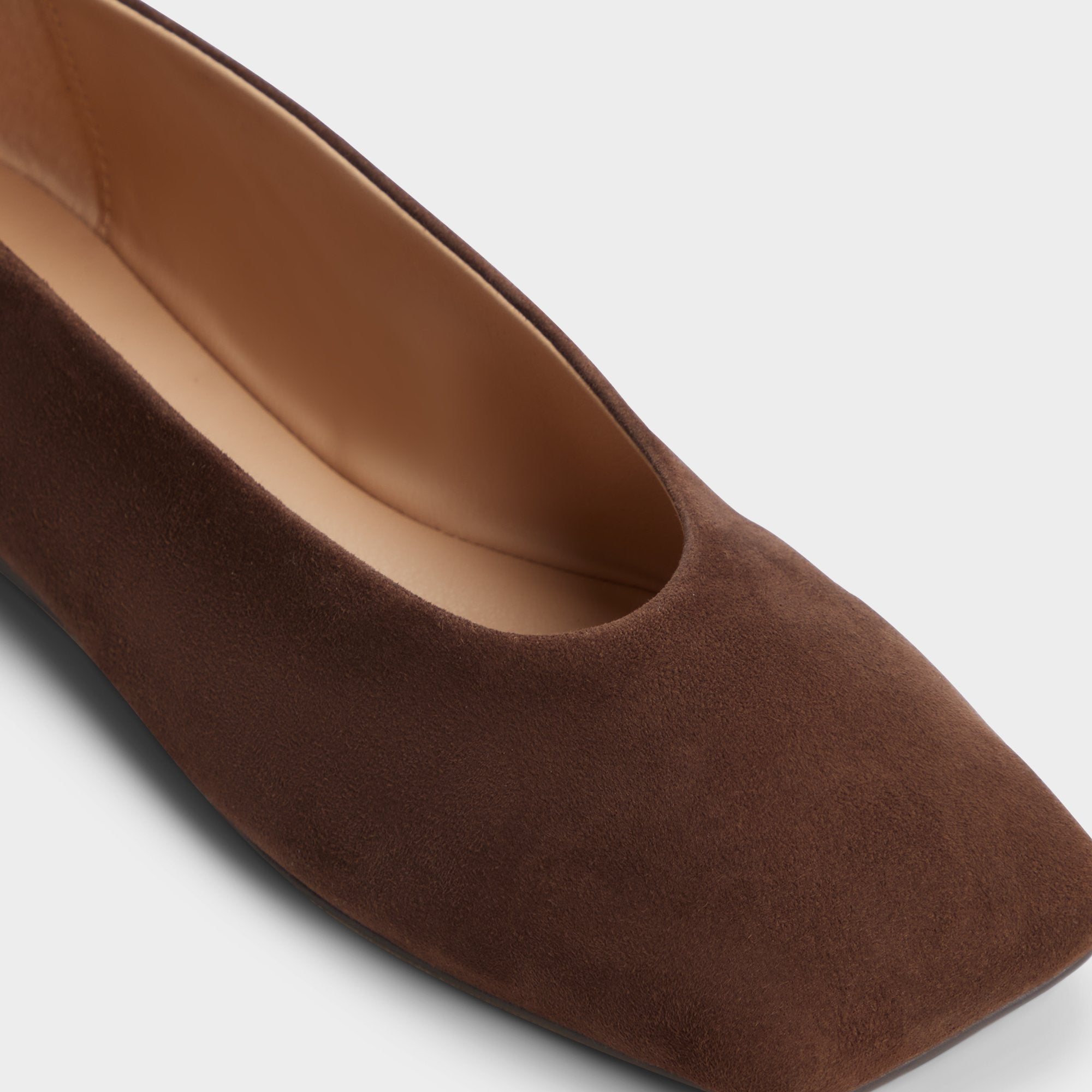 ALDO Beralalden ballerines suède chocolat