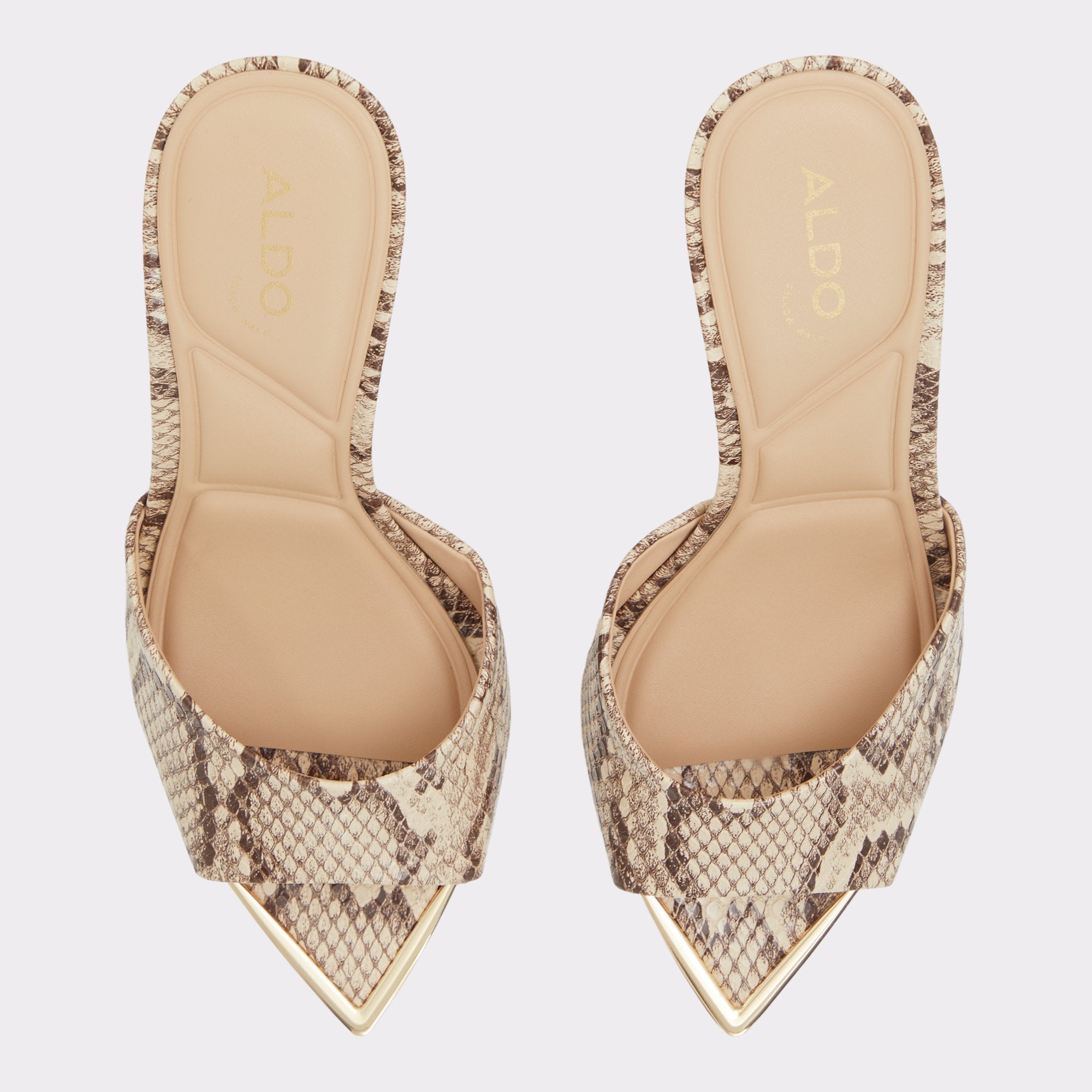 ALDO Anniebrilden escarpins transparents talon
