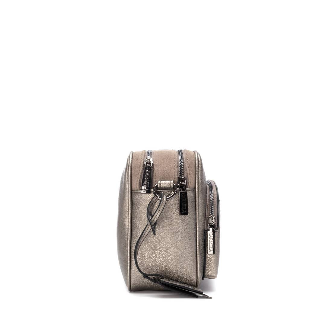 Carmela 18616603 sac bandoulière femme gris métallisé