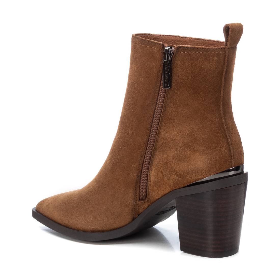 Carmela 16189501 bottine daim marron talon 9 cm