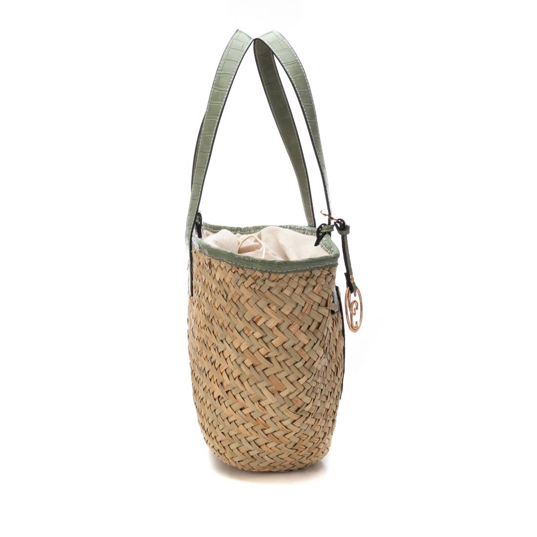 Carmela 18615801 sac raphia vert 27x48 cm