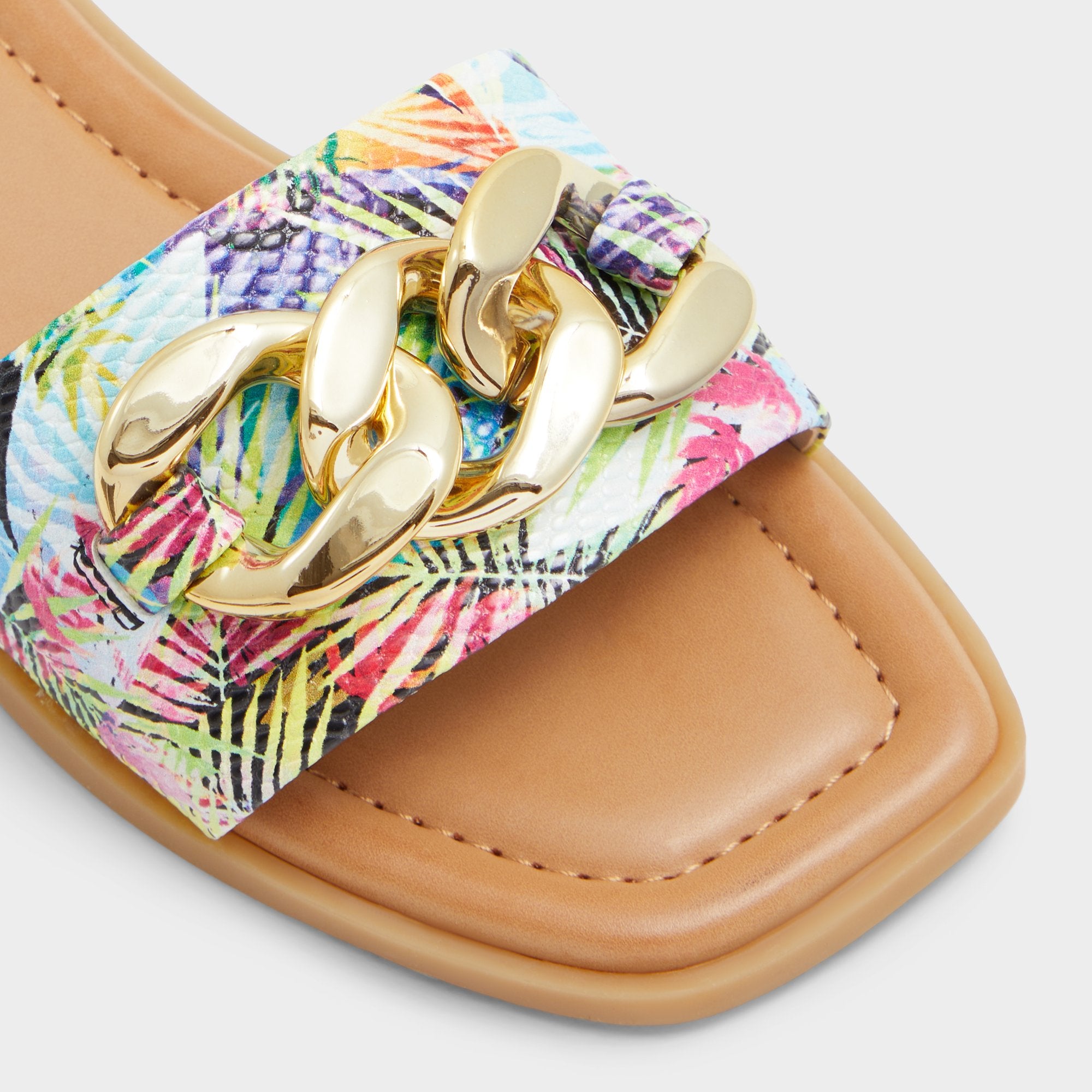 ALDO Ezie claquettes raphia plates plage