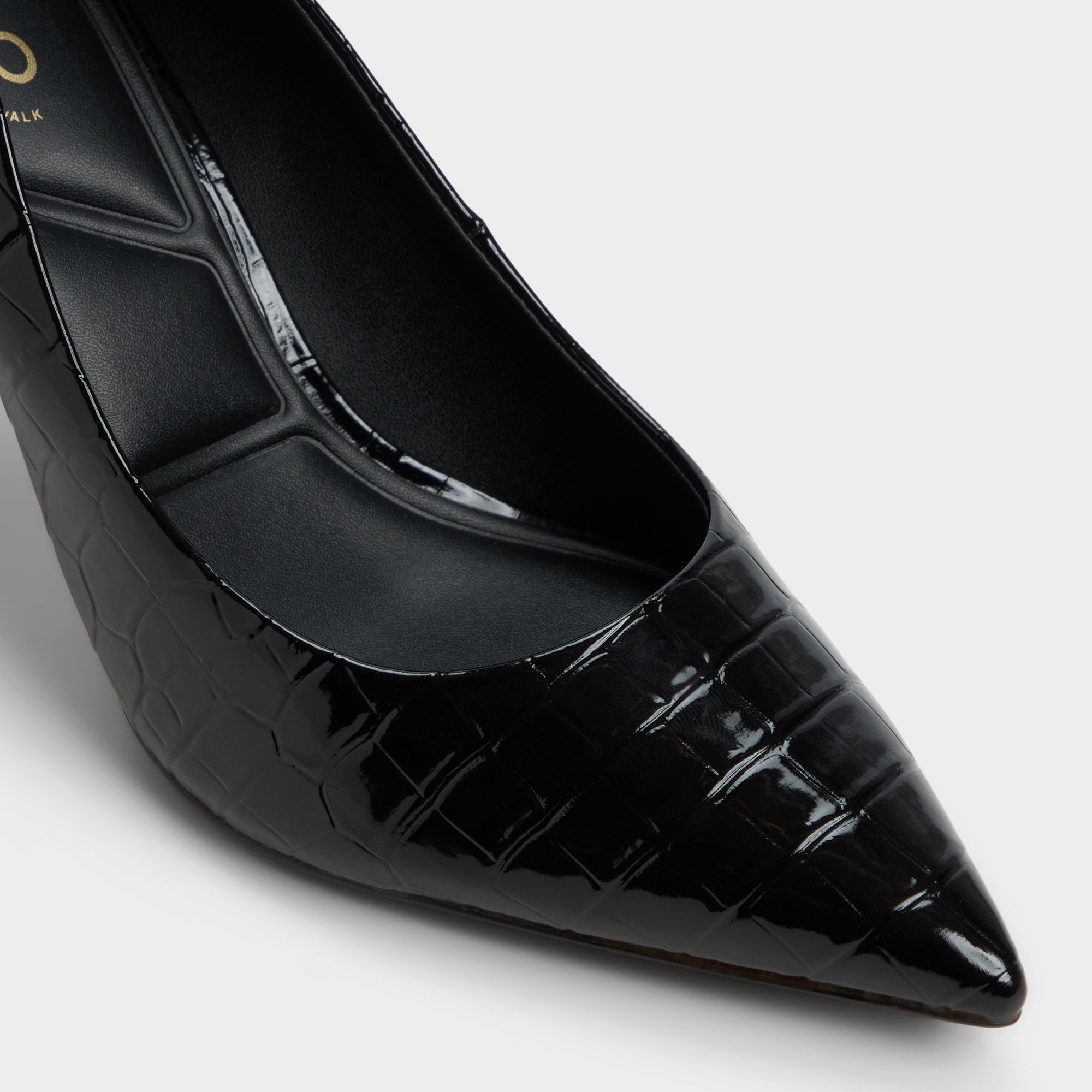 ALDO Kaitie escarpins noirs talon haut confort