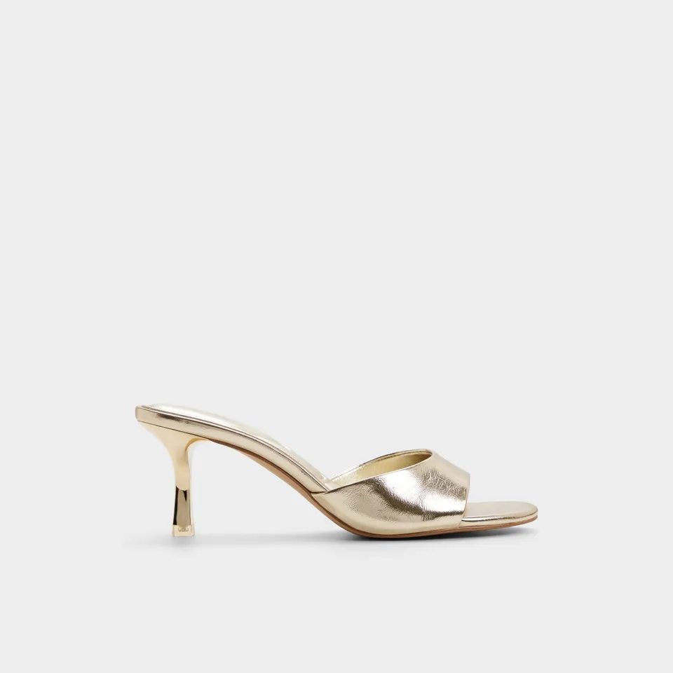 ALDO Annaberaen mules à talon doré