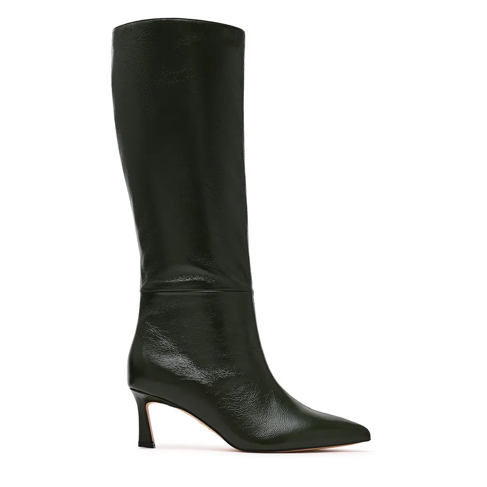 Steve Madden Lavan bottes cuir vert hautes