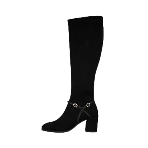 Lodi A-DEI5656 bottes noires cuir talon confort