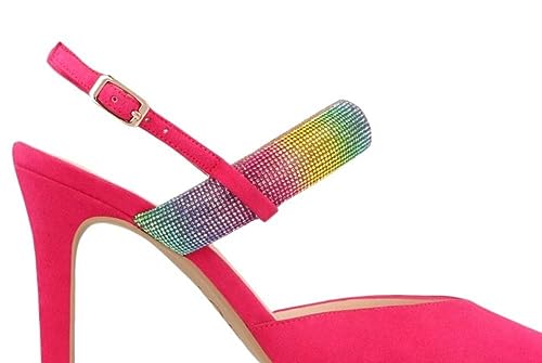 Lodi Ridesa escarpins cuir multicolore talon