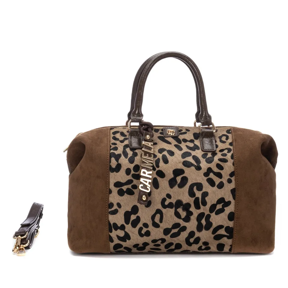 Carmela 18625301 sac cabas textile taupe 35 cm