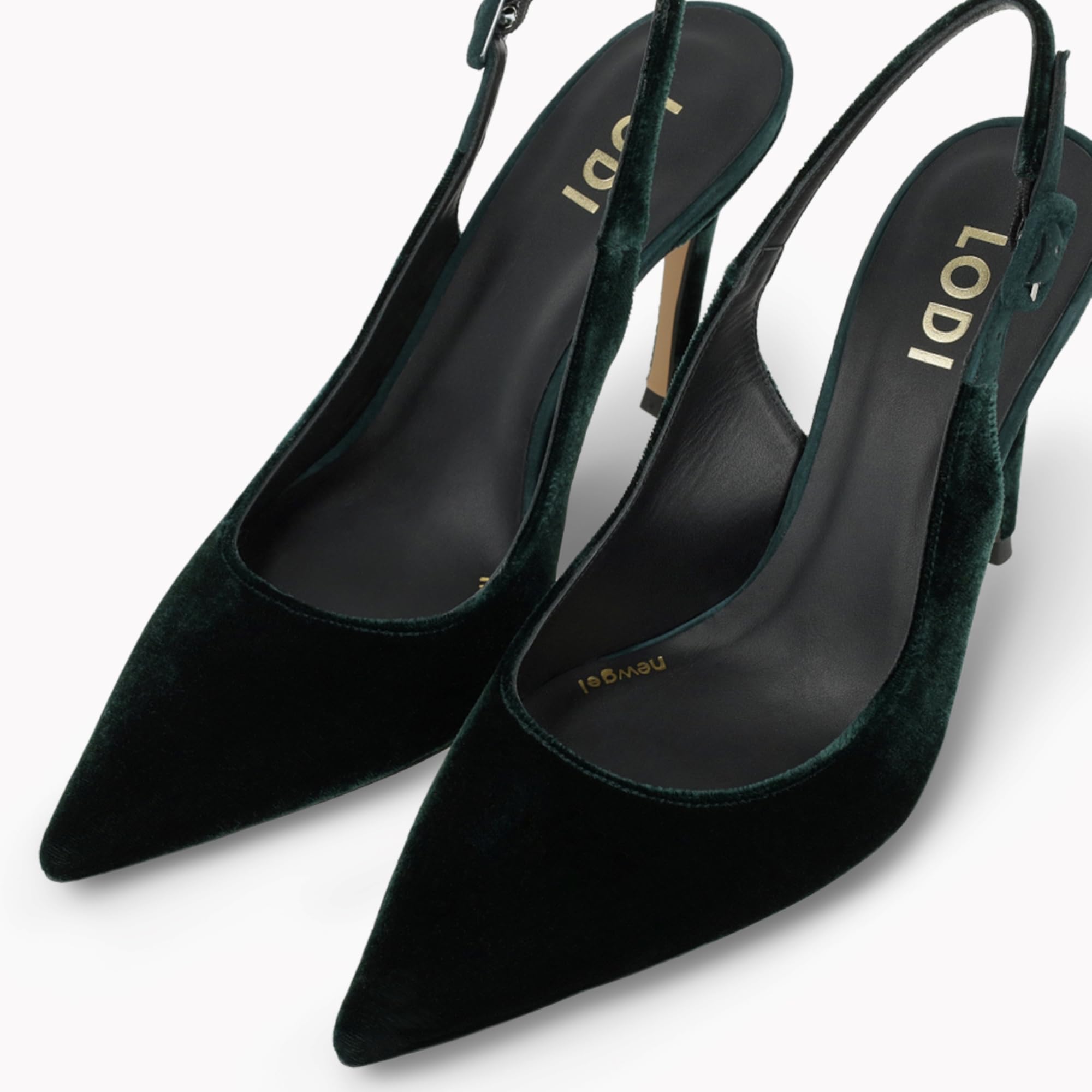 LODI ZILANDER-T escarpins verts cuir