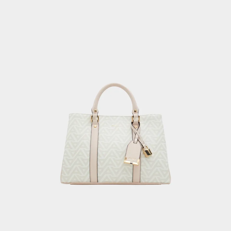 ALDO Harmonie sac cabas femme beige blanc