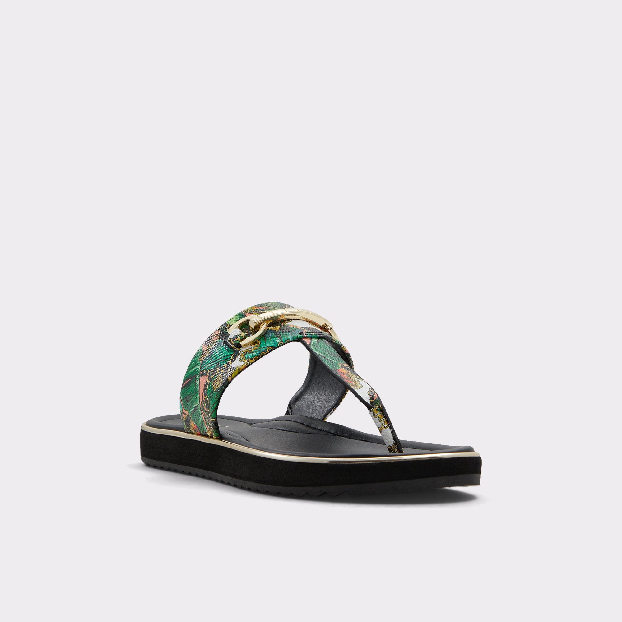 ALDO Deverena sandales plates femme détail métal