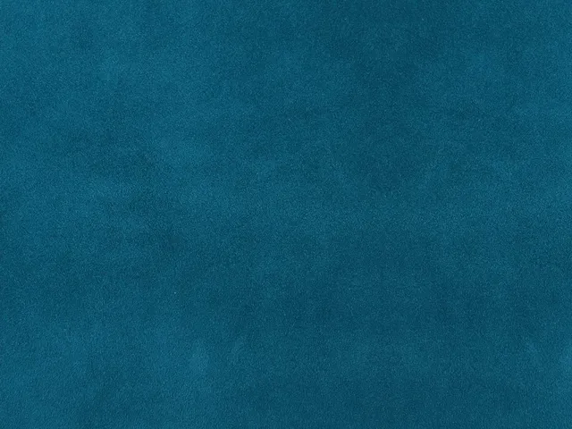 Dessine Moi Un Soulier velours bleu canard échantillon matière