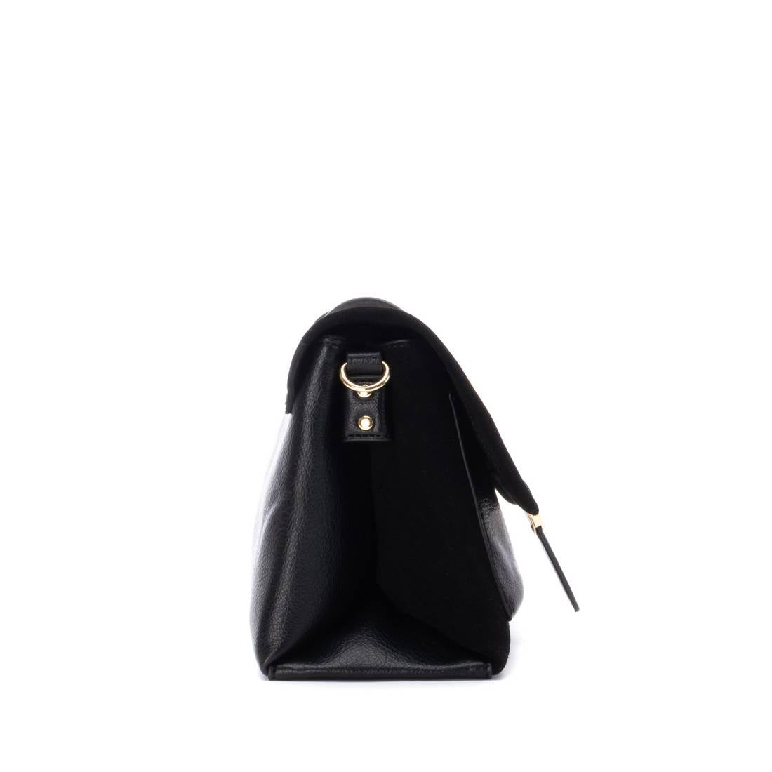 Carmela 18618901 sac bandoulière noir textile 20 cm