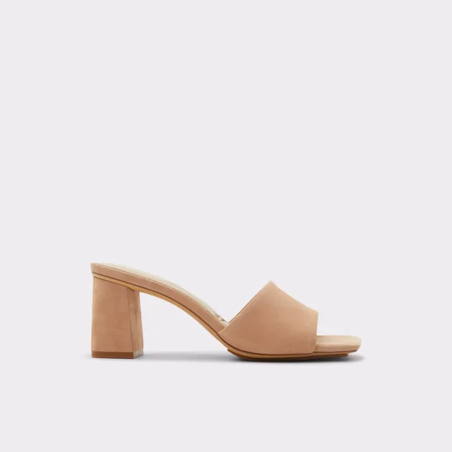 ALDO Vidish mules talon bloc marron